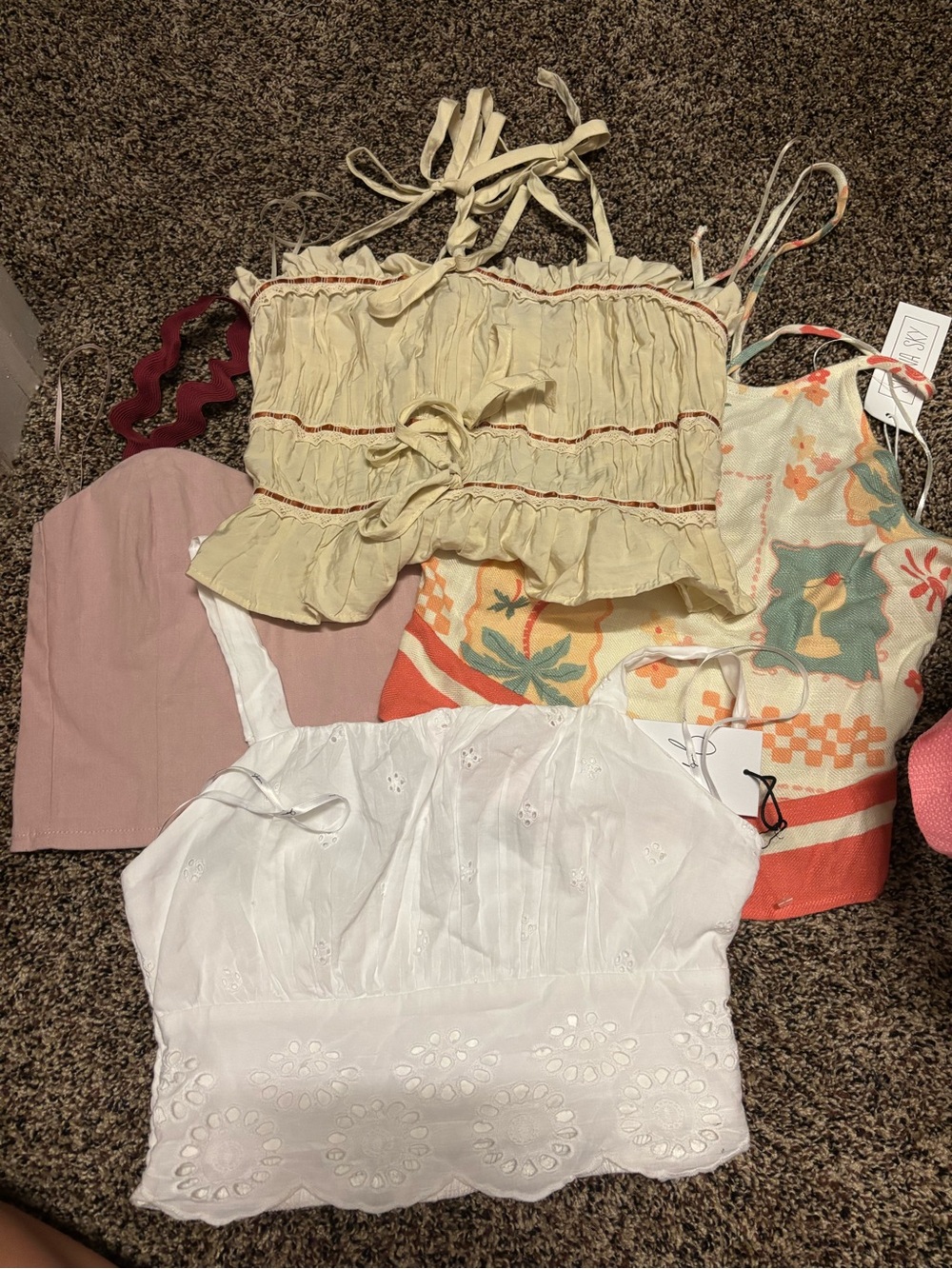 Bundle of new tank tops and new without tags